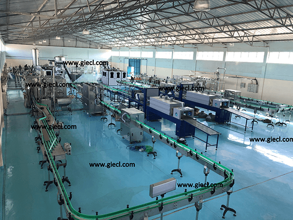 Turnkey Mineral Bottling Water Project, India
